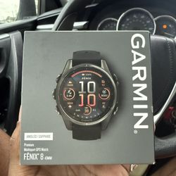 Garmin Watch Fenix 8 Multi Sport GPS (sapphire)
