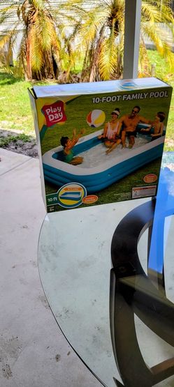 inflatable Pool 10 Ft Rectangular