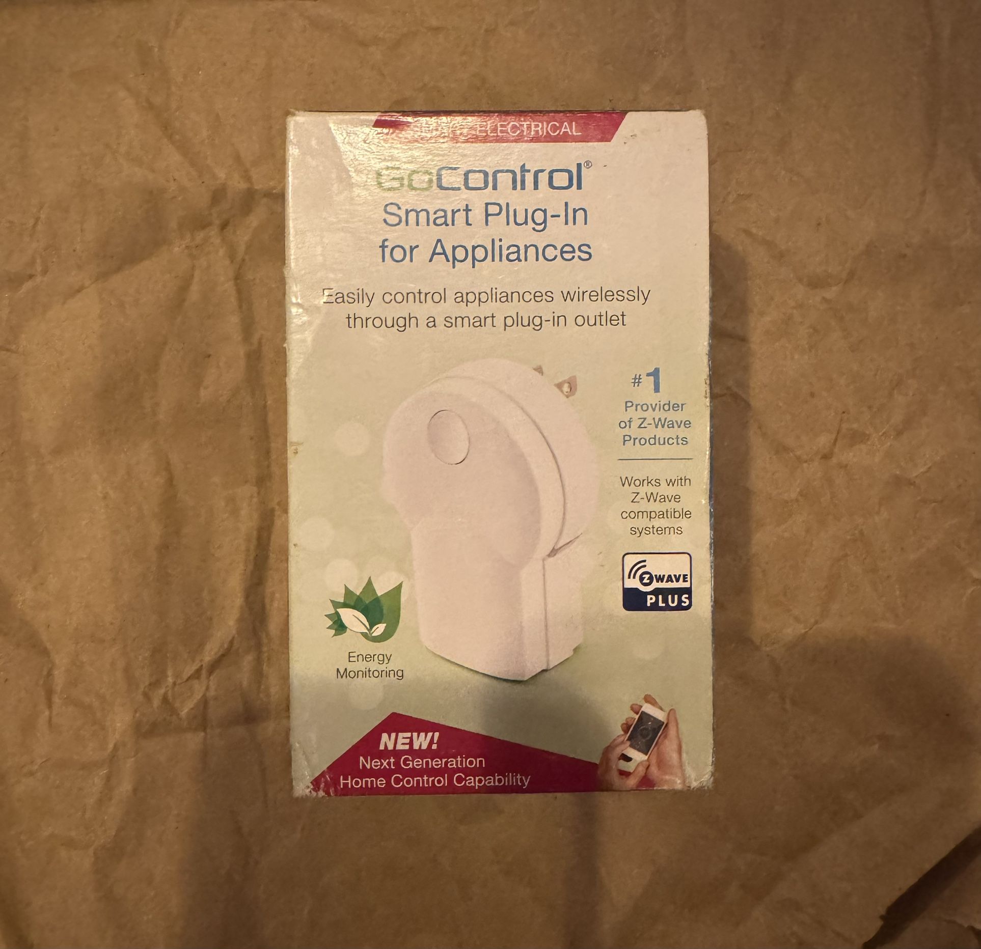 Nortek Security & Control GoControl Smart Plug-In For Appliances White