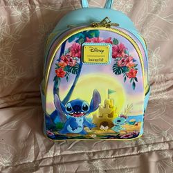 Loungefly Disney Lilo & Stitch Beach Scene Mini Backpack - BoxLunch Exclusive