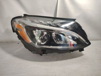 2015 2018 MERCEDES C CLASS RIGHT HEADLIGHT
