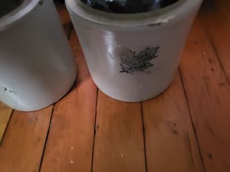 Two (2) antique jugs