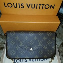Brand New Authentic Louis Vuitton M81896 Pochette Félicie Crossbody