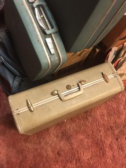 Vintage suit cases