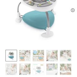 Ingenuity Spring & Sprout 2-in-1 Baby Activity Center - First Forest - Never used - Open box condition