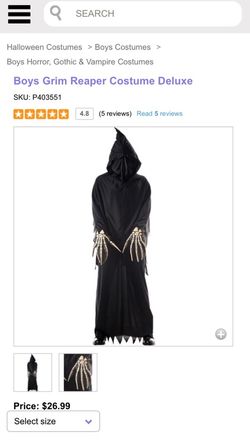 Grim Reaper costume