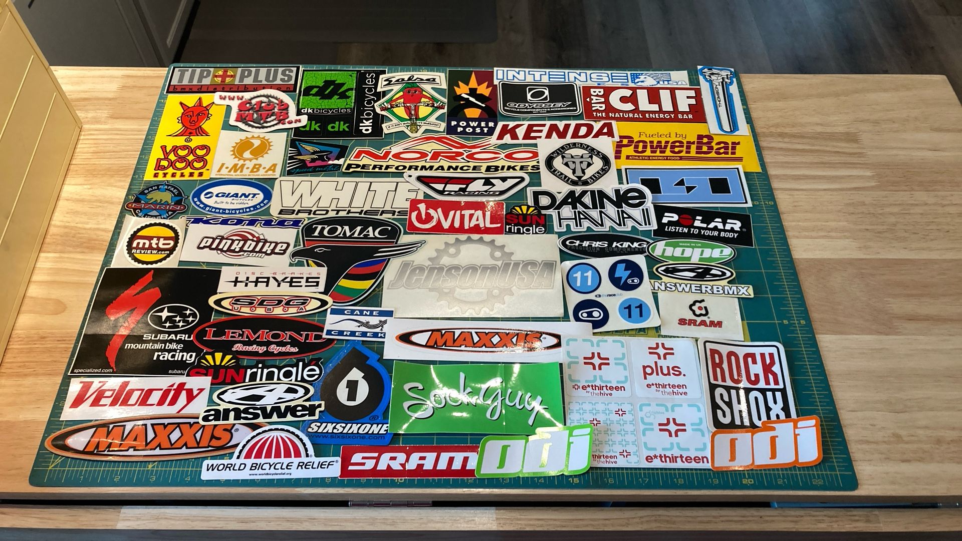 MTB Decals Stickers BMX A3