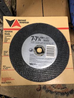 Abrasive cutting blade. OBO