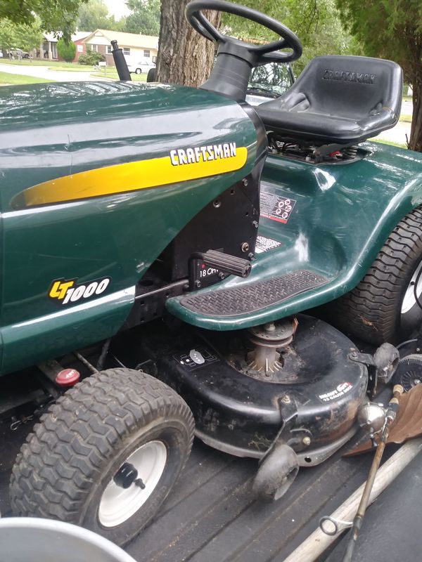 Craftsman Lt1000 Riding Mower >> Craftsman Lt1000 Riding Mower For Sale In Wichita Ks Offerup Craftsman Lt1000 Riding Mower >> Craftsman Lt1000 Riding Mower For Sale In Wichita Ks Offerup