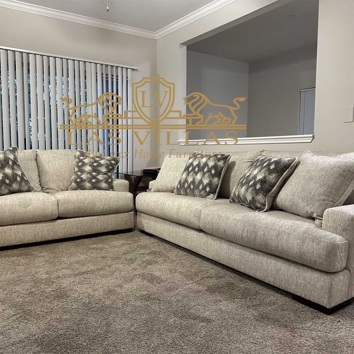 Ashley Sofa and Loveseat 