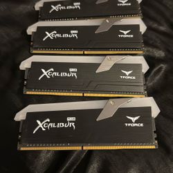 32gb DDR4 Ram 4000mhz 4x8GB RGB Xcalibur - Tforce