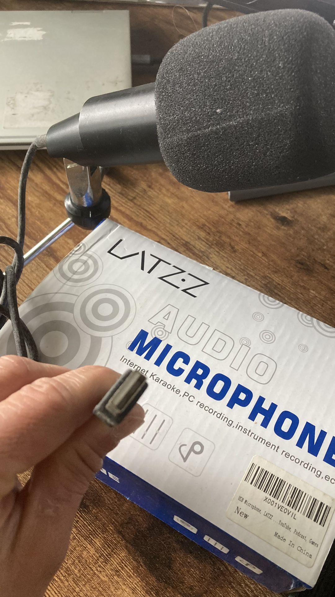 Microphone USB connection