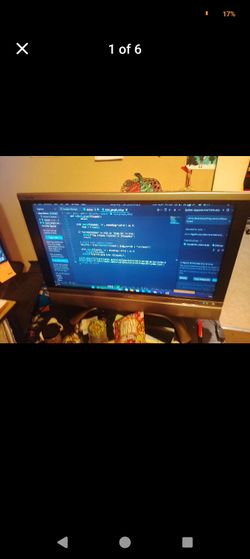Sharp Aquos Gamers Tv w/ Sound Bar