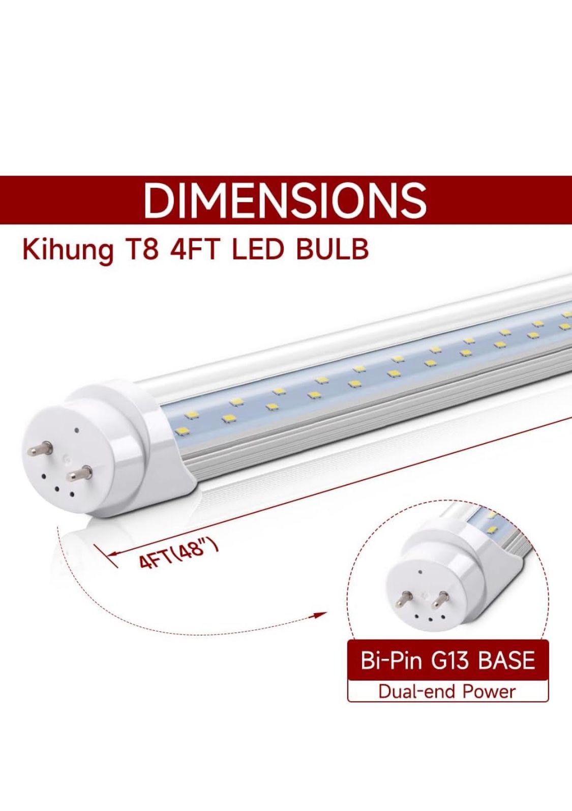 T8 Led Fluorescent Style Lights