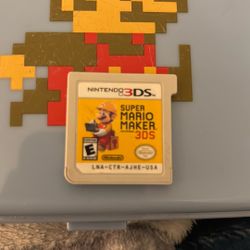 Super Mario Maker For Nintendo 3DS