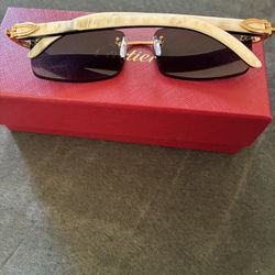 Cartier White Buffs (Used)