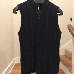 Talbots Cableknit Sweater Vest