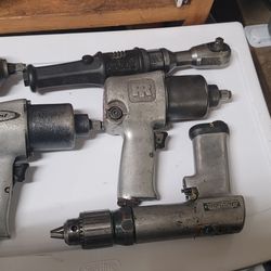 Lot Of Air Tools Used But Working SNAP ON, MATCO, BLUEPOINT, INGERSOLL RAND