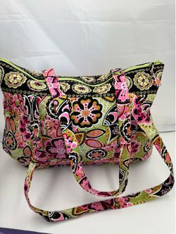 Vera Bradley canvas tote bag