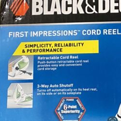BLACK &  DECKER Brand  New  Iron 