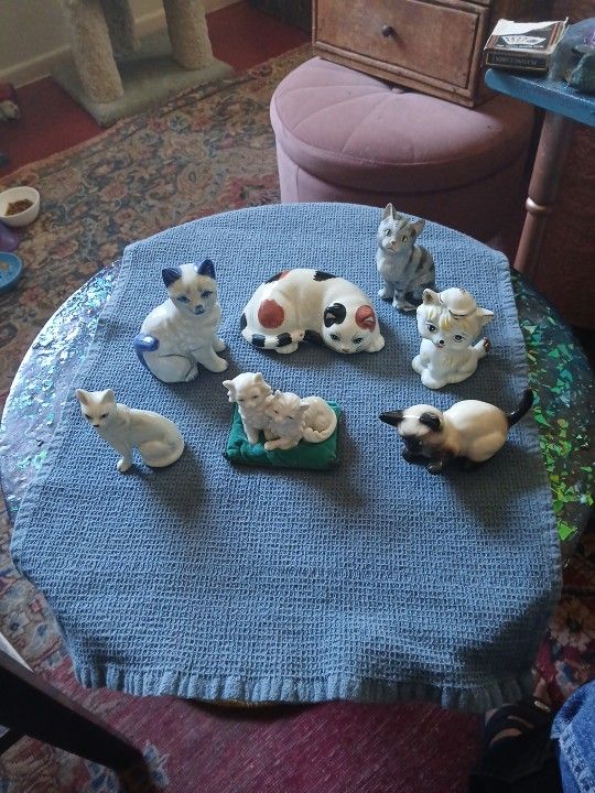 Cat Statue Collection