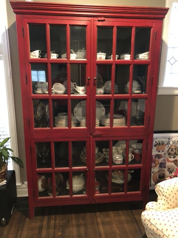 Rojo Tall Cabinet Crate Barrel For Sale In Indianapolis In