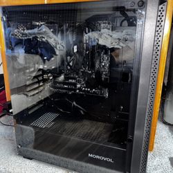 Pure Black Ryzen 7 5700G Gaming/Work PC – 16GB RAM, 512GB NVMe SSD Plug & Play