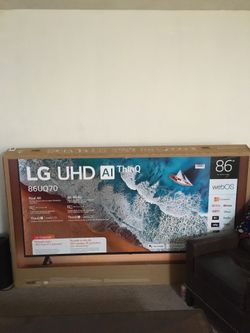 86 inch LG TV