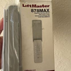 Liftmaster 878 Max Wireless Key Pad