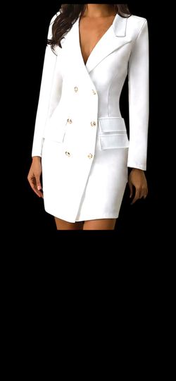 White Blazer 2XL But  Fits Like A Xl