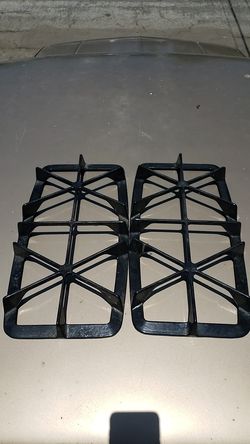Stove top burner plates