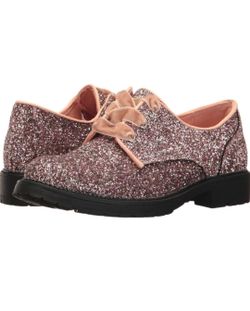 Rose gold glitter shoes new