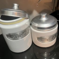 Tea Sugar Set With Free Soup Spoons