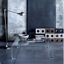 Glas Italia: Atlantis Low Glass Coffee Table