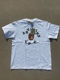 White bape tee