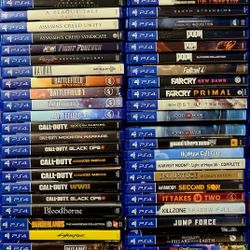 PlayStation 4 Games ($5-30 Per Game)