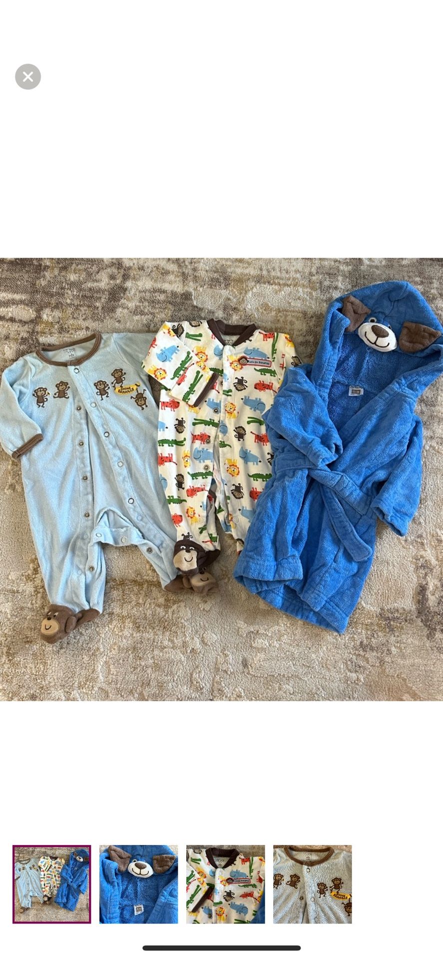 Carters Newborn Outfits And Robe