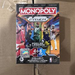 NBA Monopoly Prizm Panini 24-25 Basketball Cards