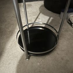 Black Side Table 