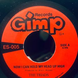 HOW CAN I HOLD MY HEAD UP HIGH - THE TRIADS 7’ RECORD RARE SOUL 45 RARE SWEET SOUL 45 LOW RIDER OLDIES RARE OLDIES 45 