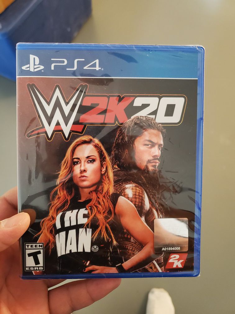PS4 WWE 2K20 Brand New