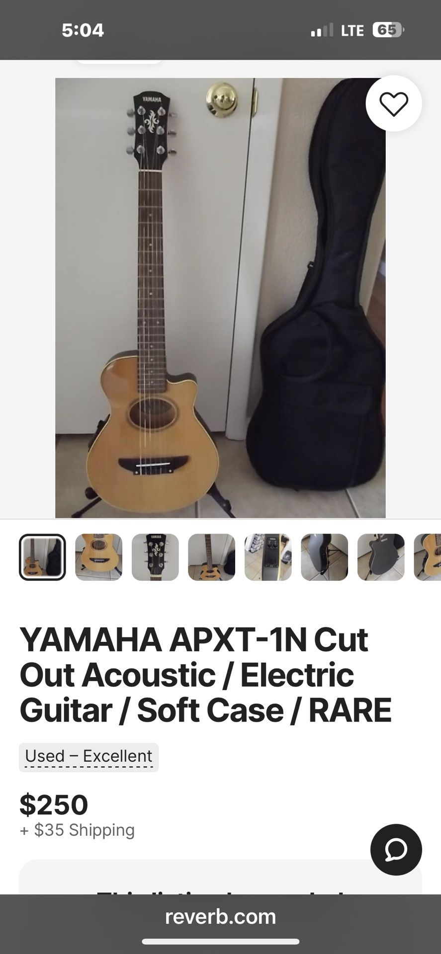Yamaha Acoustic Electric Guitar