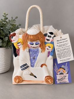 Bonnie Lee Creations “Bags for Keeps” Ceramic Gift Bag