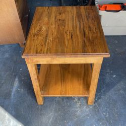 Nice Large End Table Solid Wood