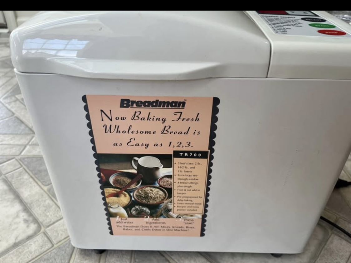 Bread Man Plus Breadmaker