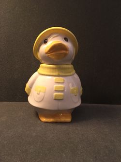 Metlox Cookie Jar Vintage Exc Cond