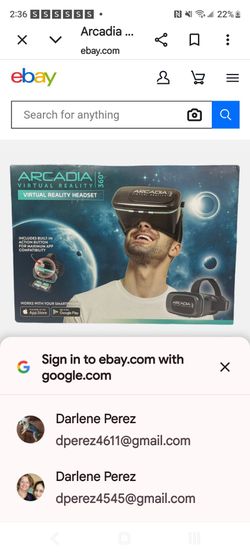 Arcadia Virtual Reality 360 VR Headset