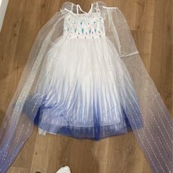 Elsa Frozen 2 Dress For Girls 6-7years Old 