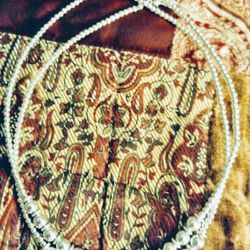 Two-strand Silver Necklace 