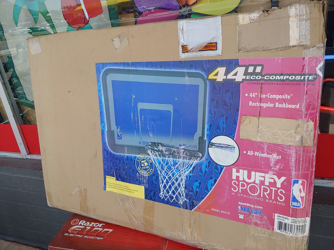 Basketball hoop and rim net combo $59.99